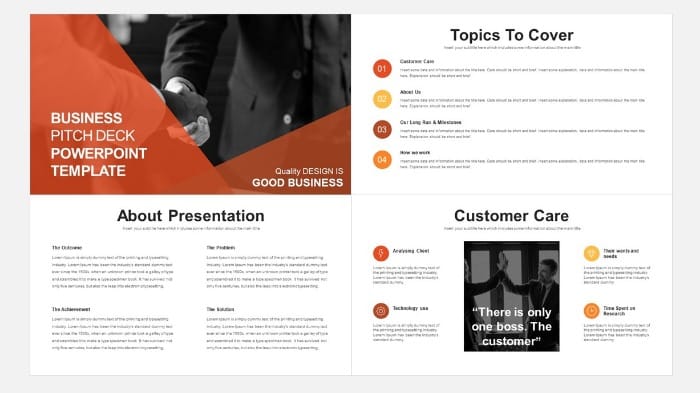 project management presentation idea template