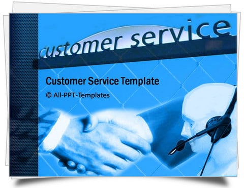 PowerPoint Customer Service PowerPoint template