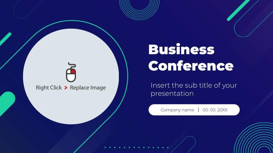 free google slides business conference deck templates