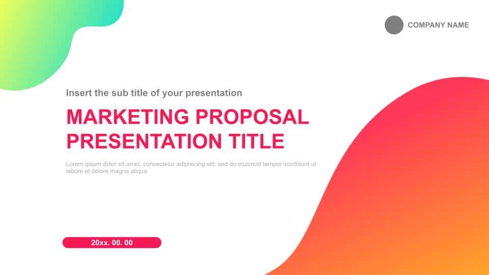 Free Google Slides Marketing Proposal Templates 
