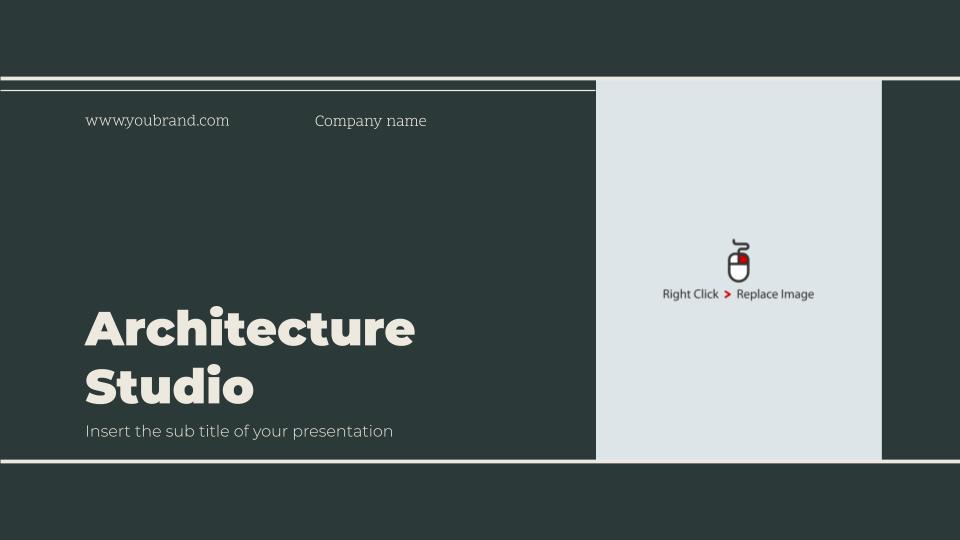 Free Google Slides Architectural Portfolio Templates