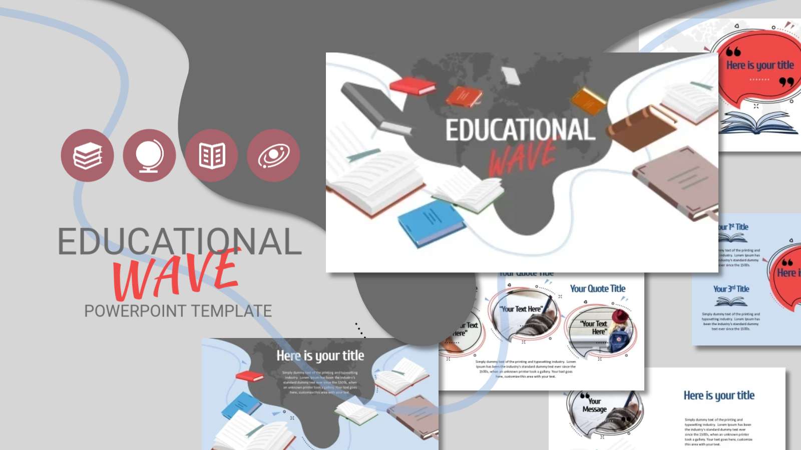 Free Animated Education Template