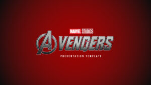 Avengers theme template
