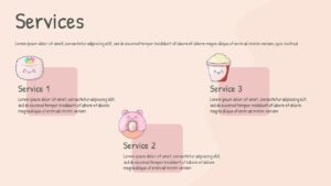 Cute our services template