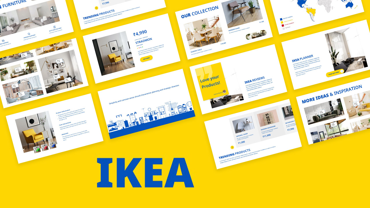 IKEA presentation template