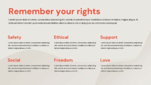 remember your rights