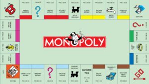 Monopoly game template