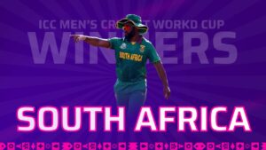 ICC World cup winner 2023 South Africa